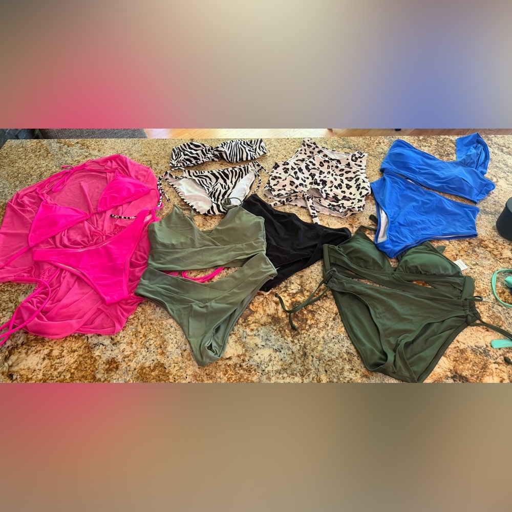 Swimsuit Lot of 6 all Medium